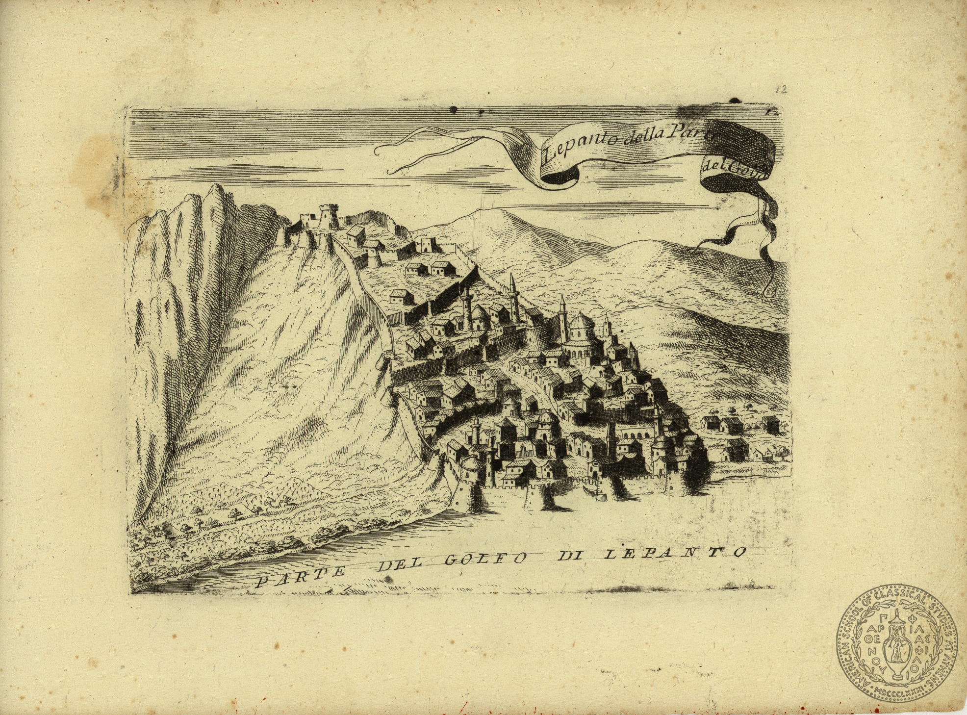 Lepanto della parte del Golfo